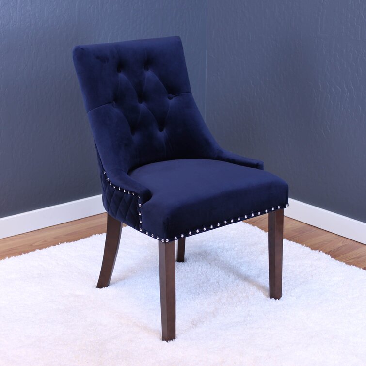 Bernyce velvet upholstered dining chair new arrivals